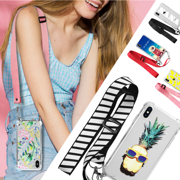 iPhoneネックストラップ付きTPUケース_iPhone 7/8/SE2/SE3 iPhone