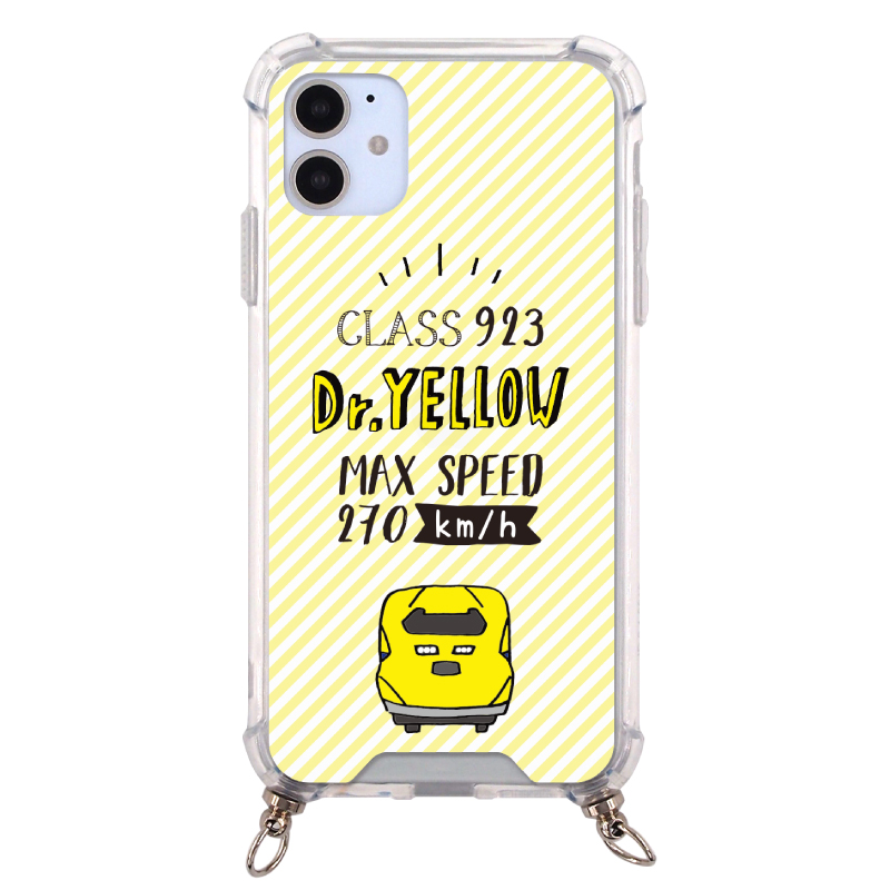 鉄道グッズ【JR公認】ドクターイエロー ハードスマホケース923形
